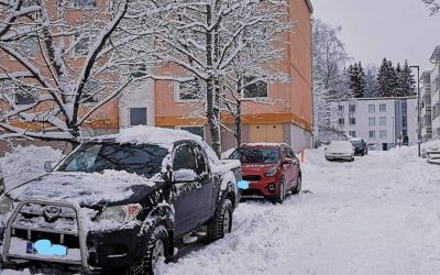 Gesterbyssä villi pysäköintiongelma